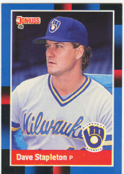 1988 Donruss Baseball Cards    521     Dave Stapleton